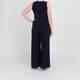 Yoek Satin Jersey Vest Navy