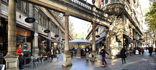 Sicilian Avenue near BEIGE