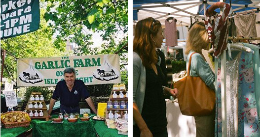 Farmers Market and Cabbages & Frocks