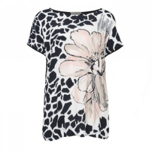 Persona print front tunic Persona print front tunic