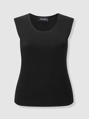 BEIGE - Jersey vest top