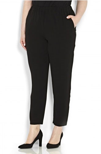 Marina Rinaldi Black Tailored Trousers