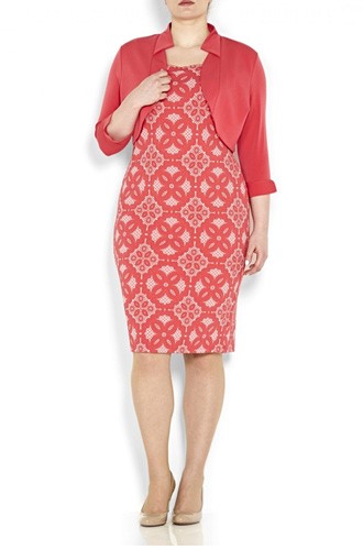 Tis Coral Bolero & Dress