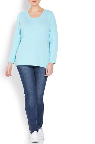 Sandra Portelli Aqua Cashmere Sweater