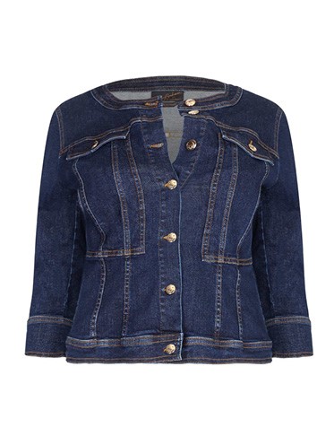 Ashley Graham-x-Marina-Rinaldi-Gold-Button-Denim-Jacket