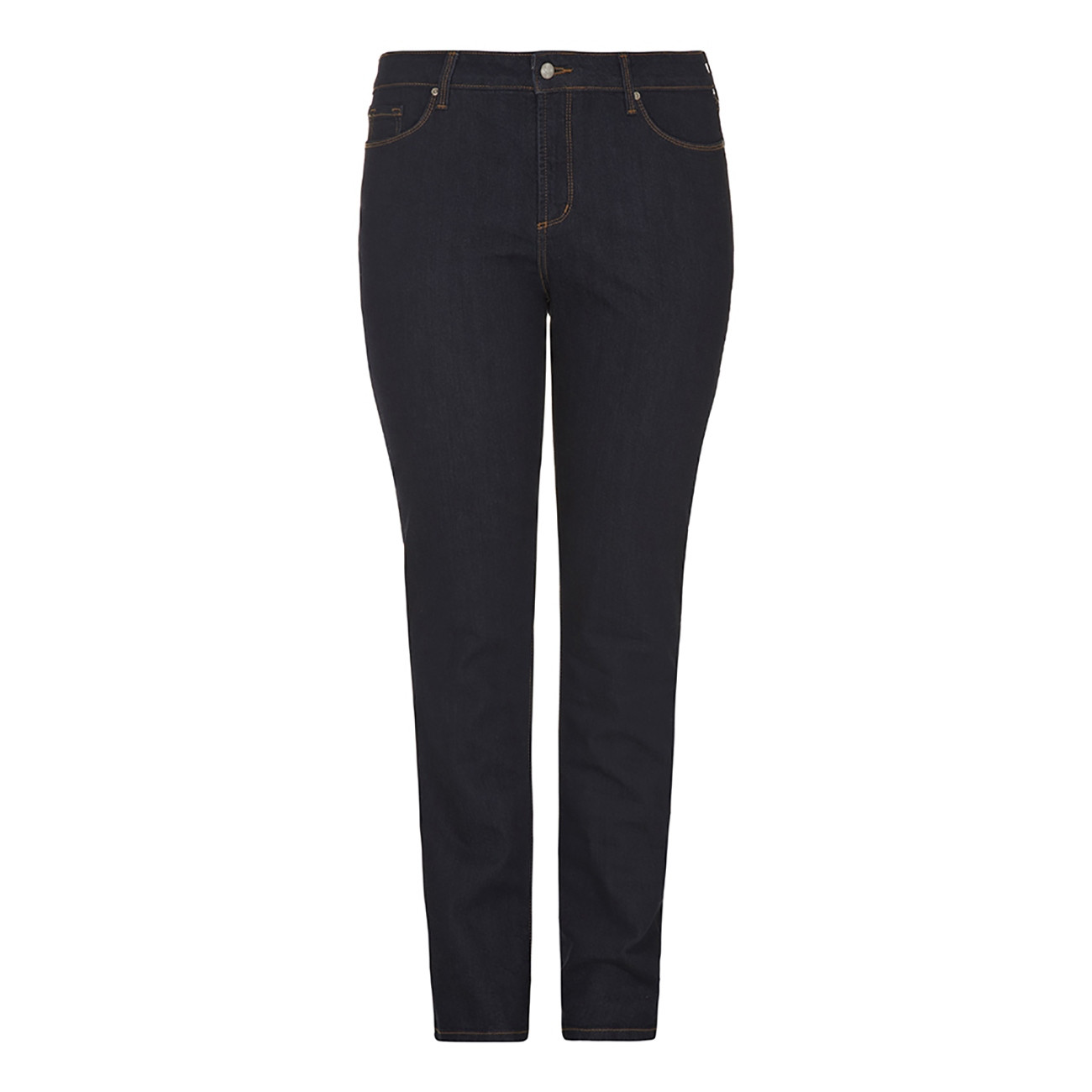 NYDJs Straight Leg Dark Denim Jeans