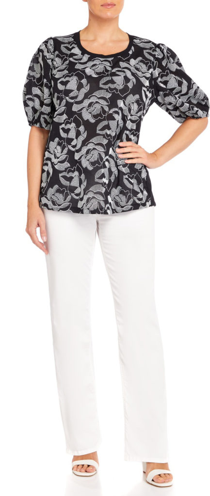 Persona By Marina Rinaldi Top Black 