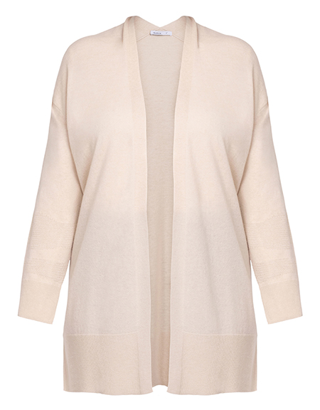 Luisa Viola Edge-to-Edge Long Cardigan Cacha