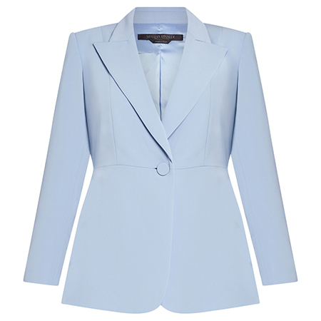 Marina Rinaldi Jacket Azure Blue