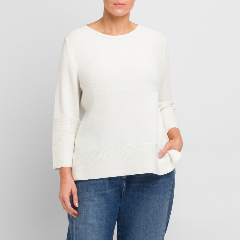 Persona By Marina Rinaldi Cotton Knitted Tunic