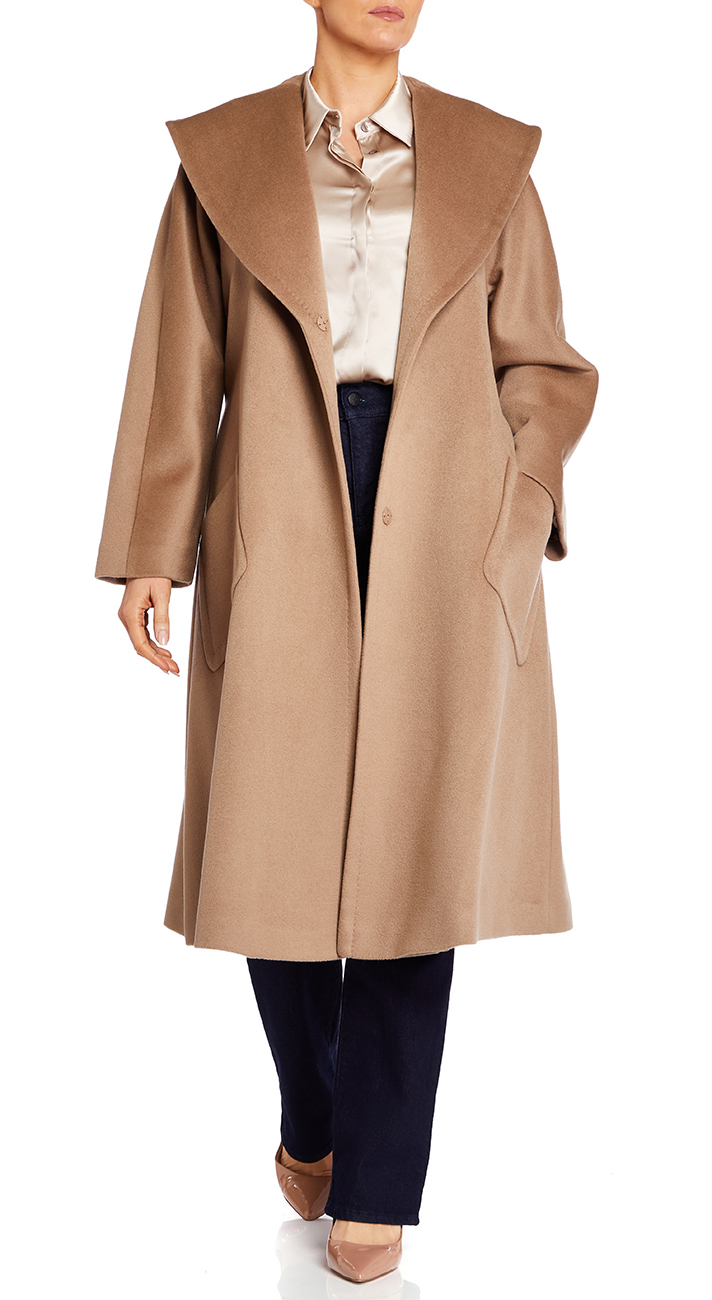 Marina Rinaldi double-face wool coat